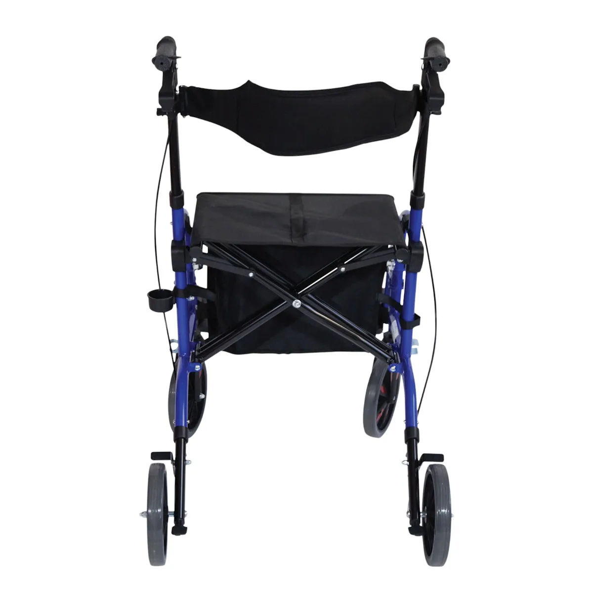 Duo Deluxe Rollator Blue Rear View.jpg